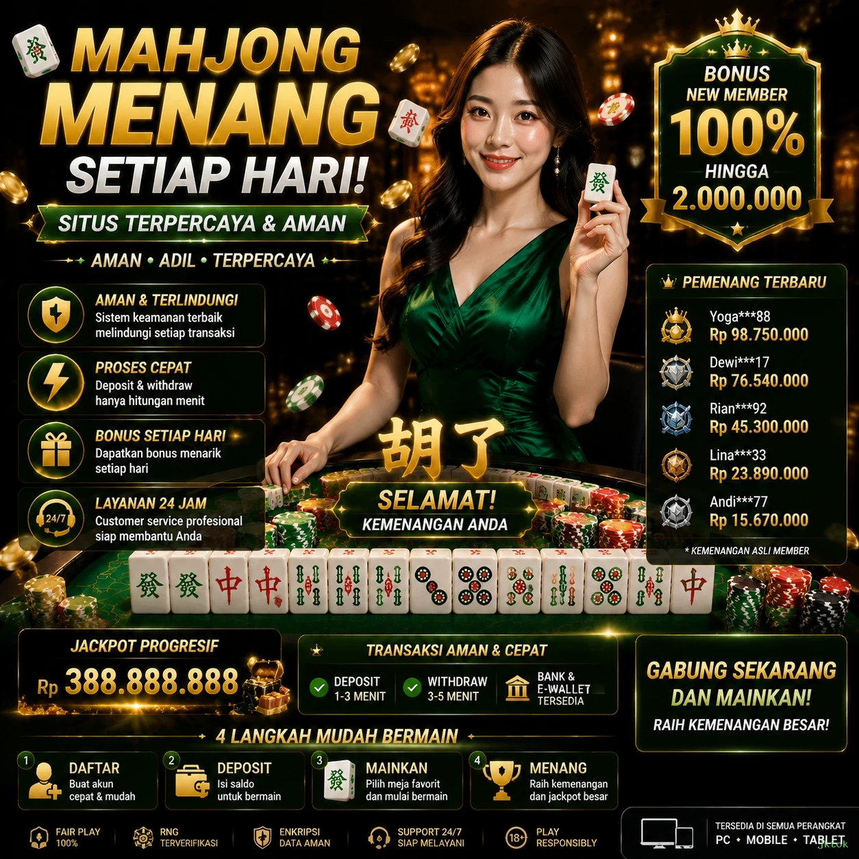 jktok Tutorial Pemain